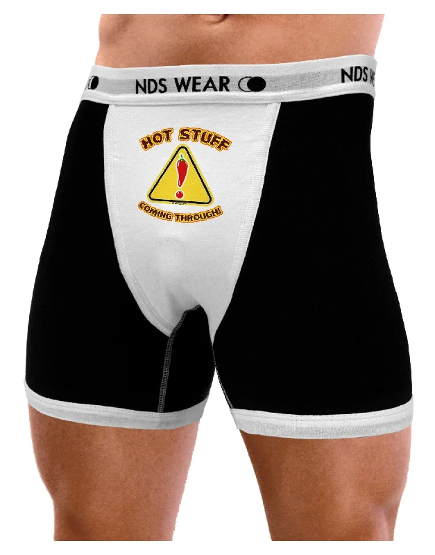 Hot Stuff Coming Through Mens Boxer Brief Underwear