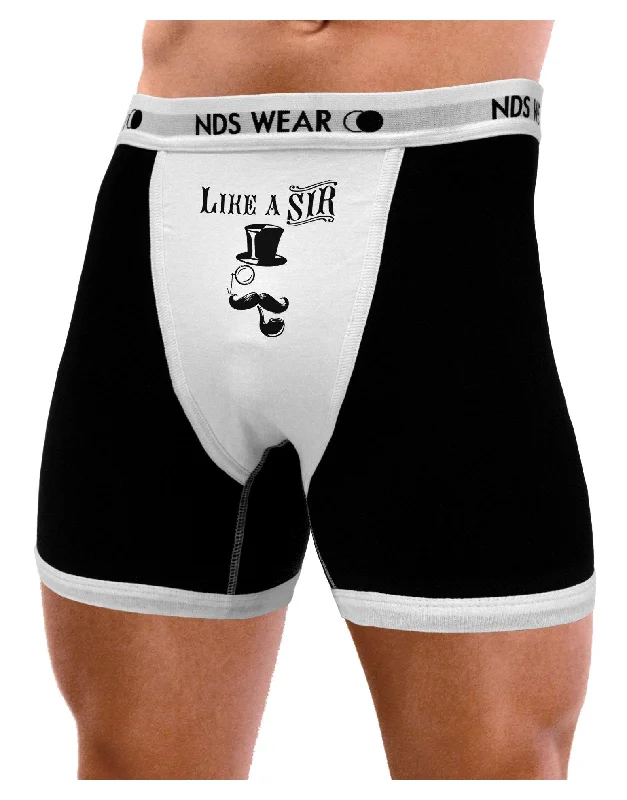 Like A Sir - Super Classy Mens Boxer Brief Underwear