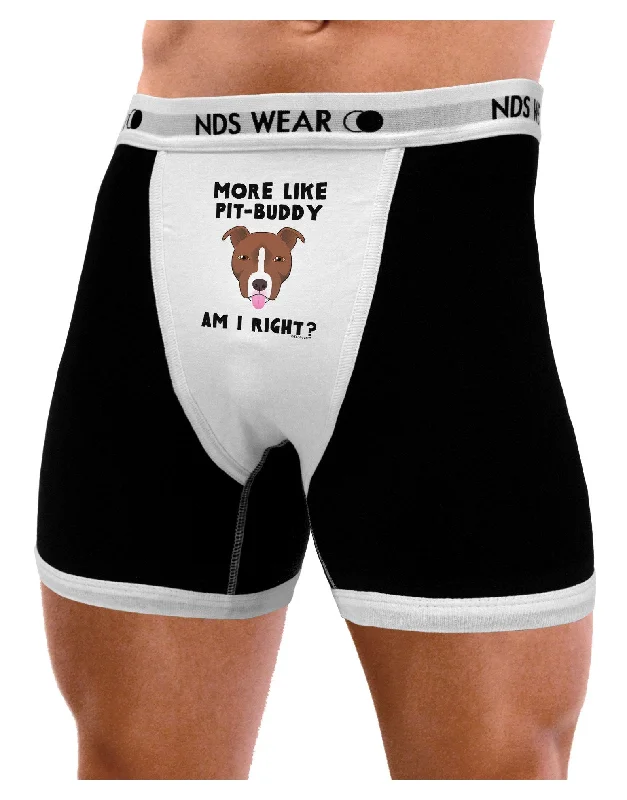 More Like Pit Buddy Mens Boxer Brief Underwear