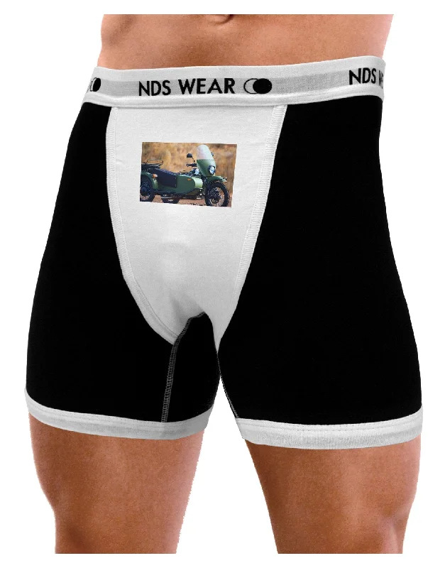 Sidecar Motorcycle Photo Mens Boxer Brief Underwear