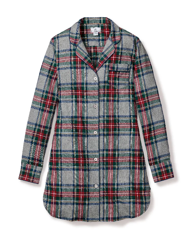 Women’s Brushed Cotton Nightshirt in Westminster Tartan