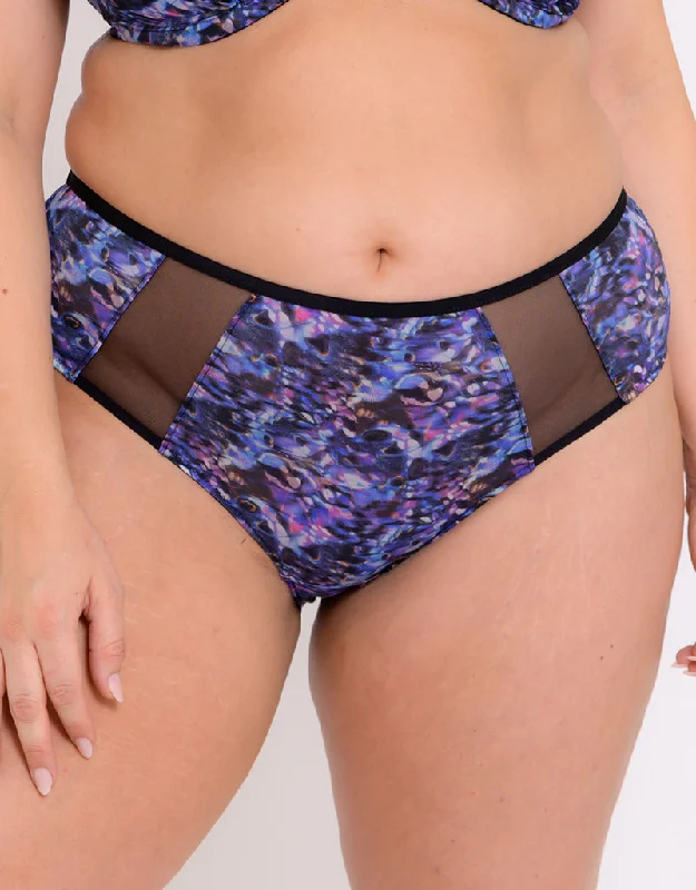 Adella Kin Aura Full Brief Black/Blue Print