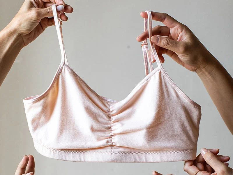 Astrid Jersey Bralette, Blush