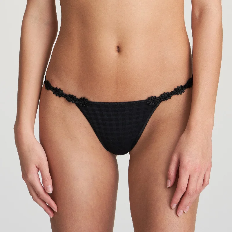 Avero Black Thong