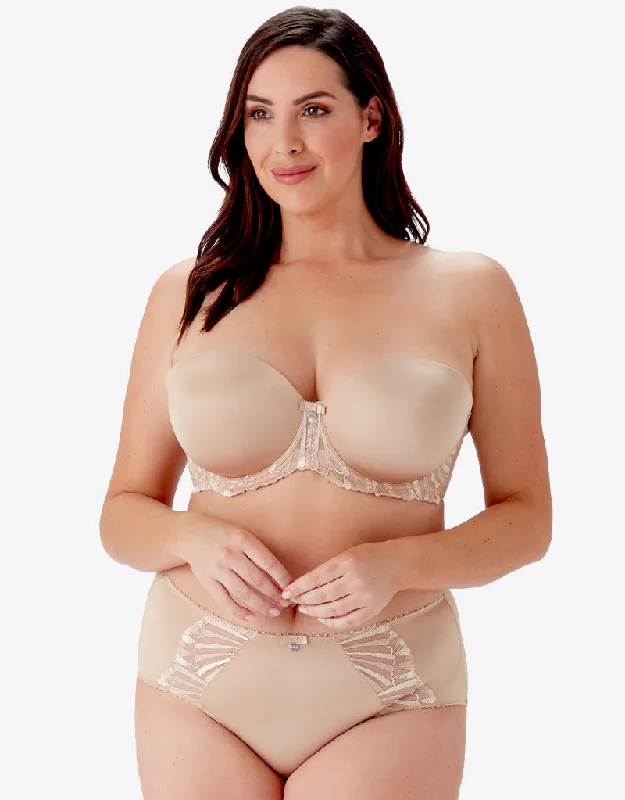 Berlei Embrace Multiway Strapless Bra Beige