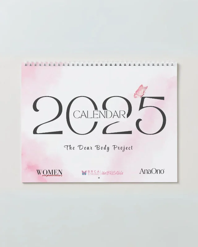 Dear Body 15 Month Calendar by BRCAStrong