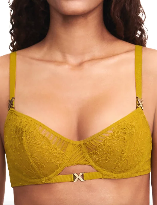 Chantelle X Txture Lace Unlined Demi Bra