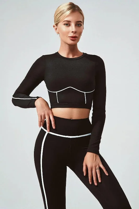 Clio Long Sleeve - Jet Black