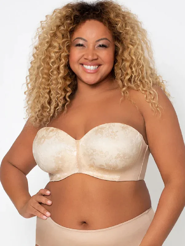 Curvy Couture Strapless Bra