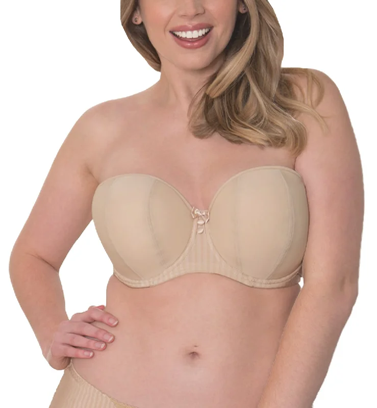 Curvy Kate Luxe Multiway Strapless Underwire Bra (CK2601) - Biscotti