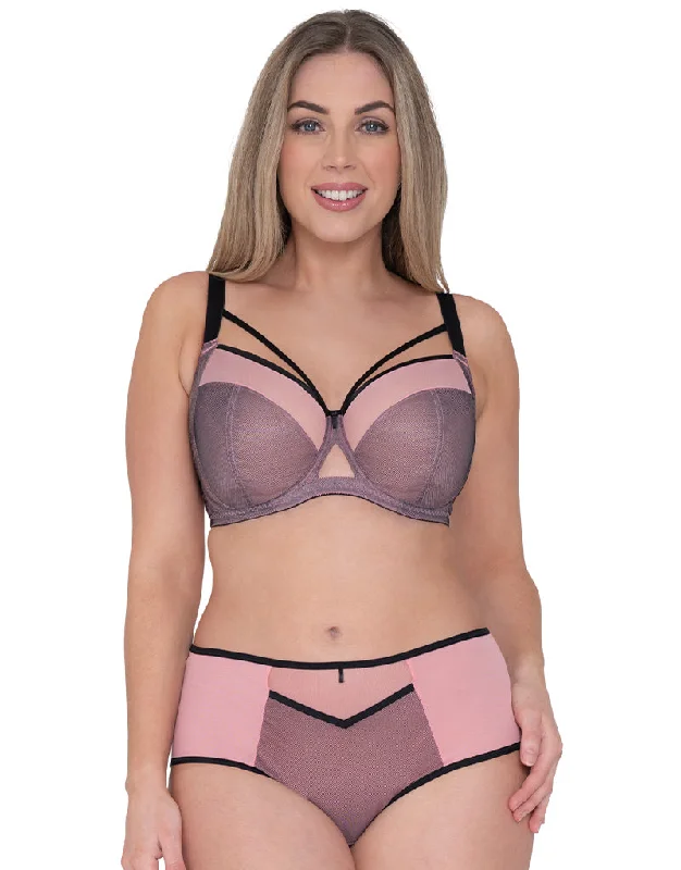 Curvy Kate Victory Viva Balcony Bra Pink/Black