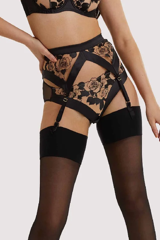 Dita Von Teese Rosabelle Black Suspender