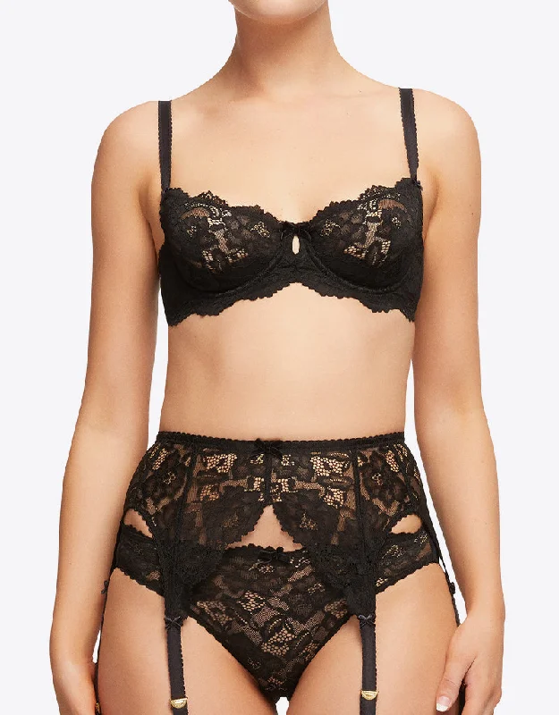 Dita Von Teese Cora Balconette Bra Black