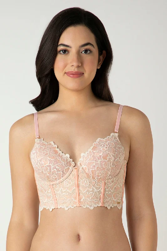 Femme Lace Longline Bra