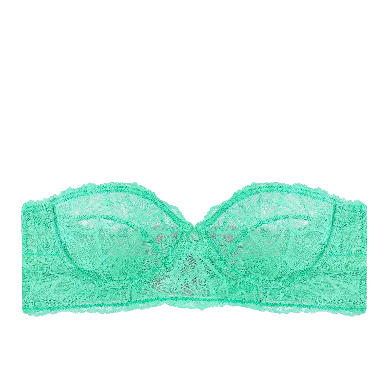 Eden Graphic Lace Strapless Bra