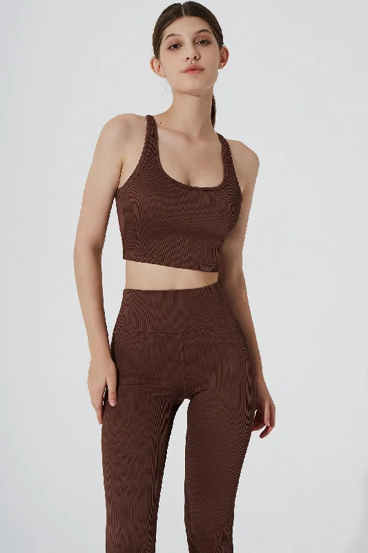 Edna Top - Maroon Choco