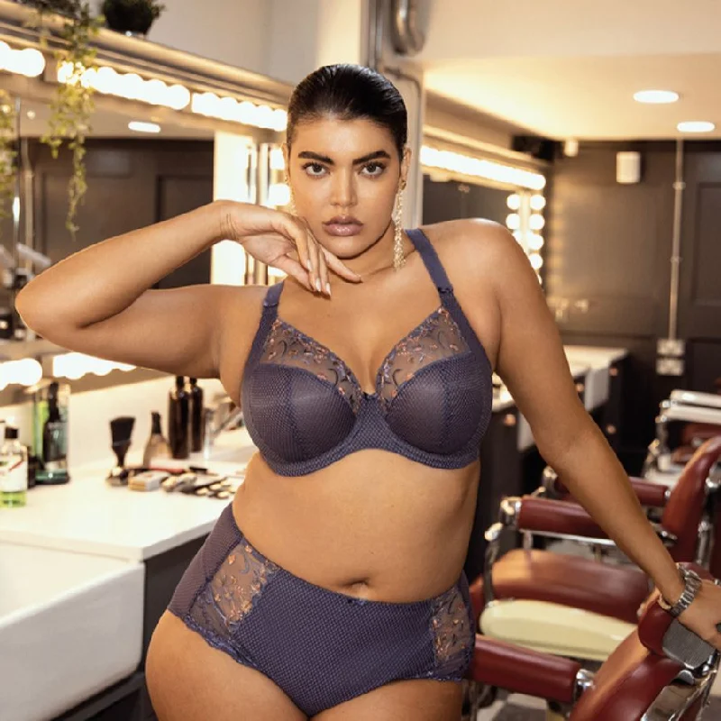 Elomi Charley UW Plunge Bra in Storm EL4380