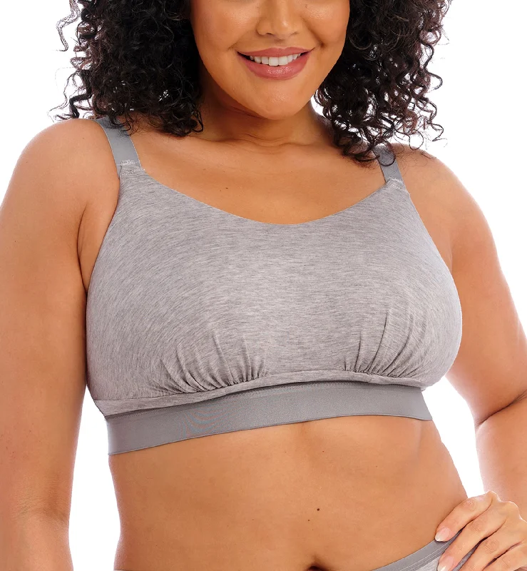 Elomi Downtime Non Wire Bralette (301417) - Grey Marl