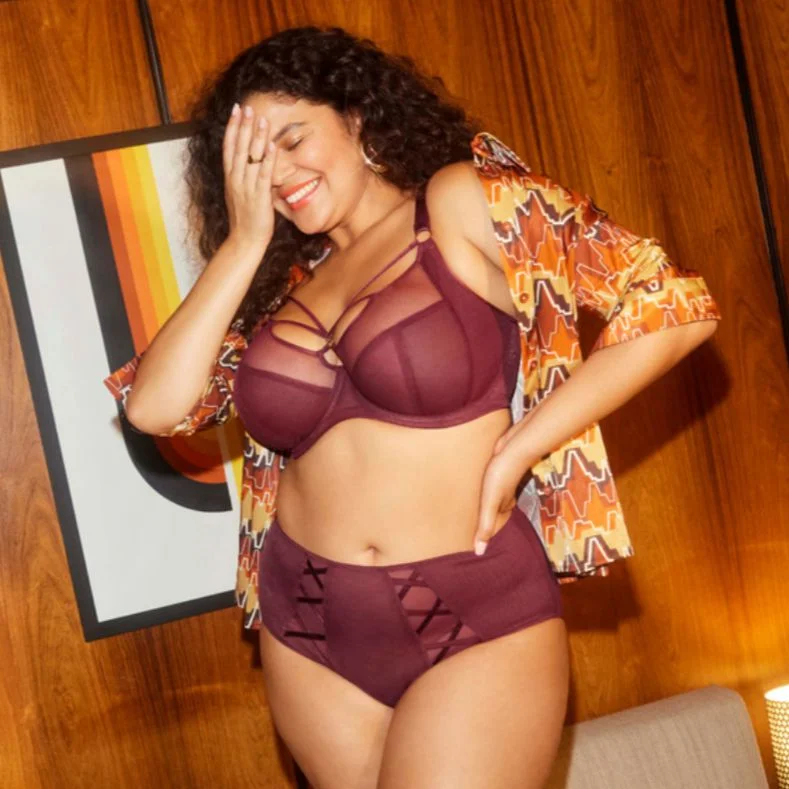 Elomi Sachi Bra in Cabernet EL4350