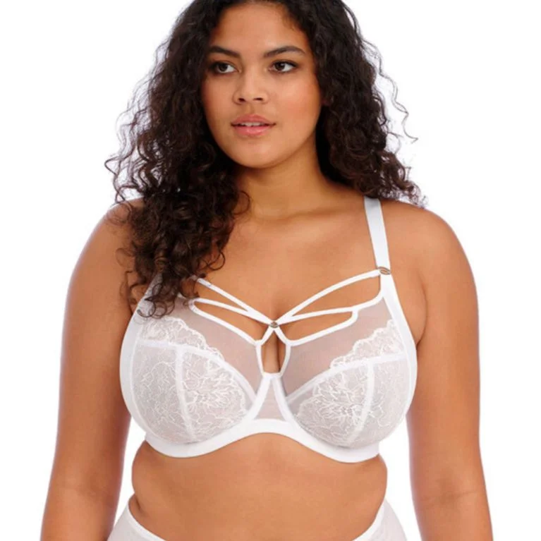 Elomi Brianna UW Plunge Bra in White EL8080