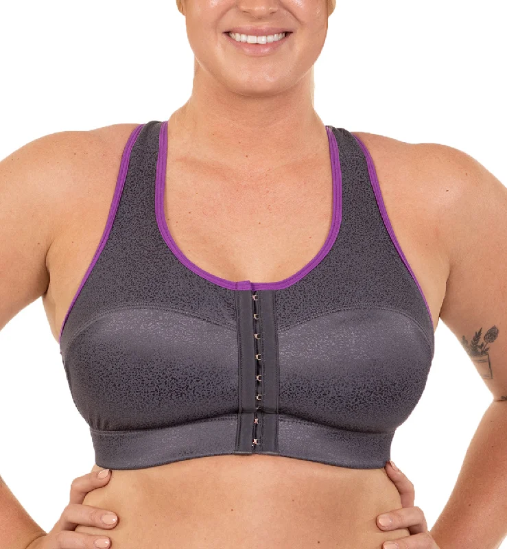 Enell Racer-Back Sports Bra (102) - Purple Reign