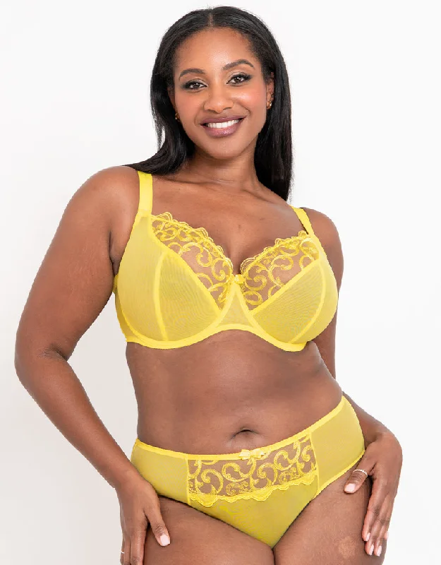 Flirtelle Alice Balcony Bra Sunshine Yellow