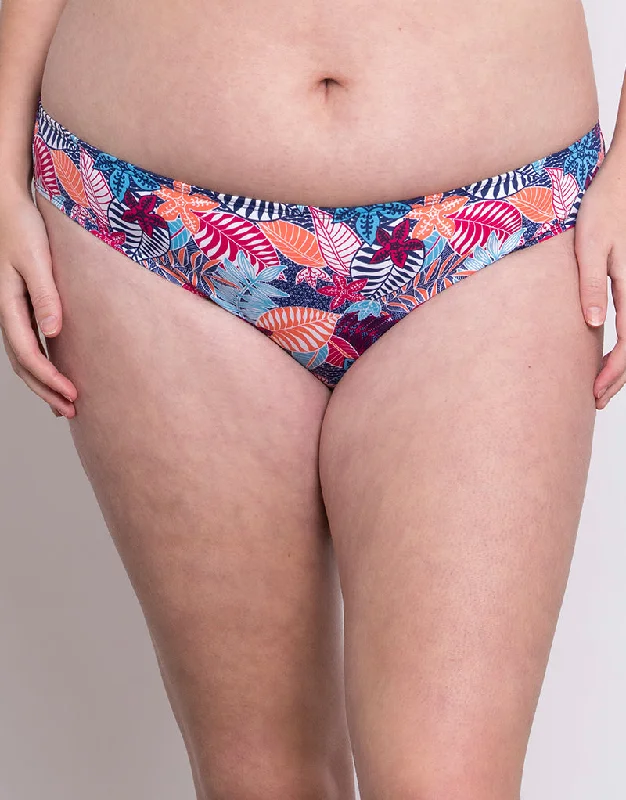 Flirtelle Antigua Reef Classic Bikini Brief Navy Print