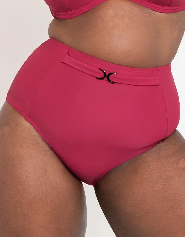 Flirtelle Verona Beach High Waist Bikini Brief Crimson