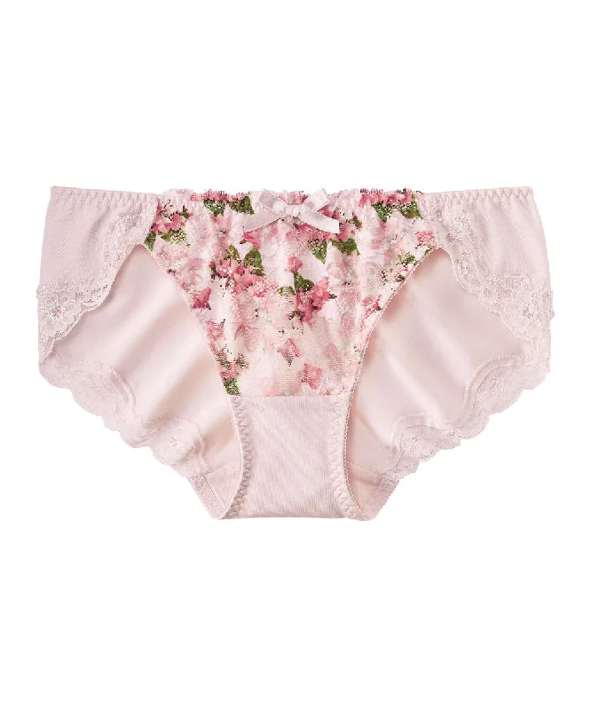 Flower Print Bikini Panty