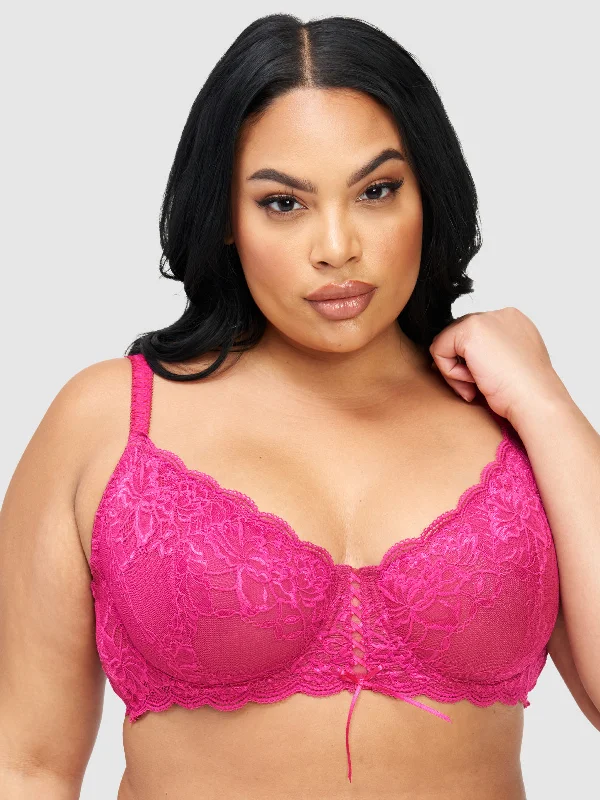 Charlotte Lace Full Figure Underwire Bra