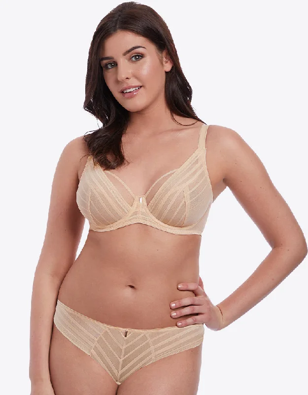 Freya Cameo High Apex Plunge Bra Sand Nude