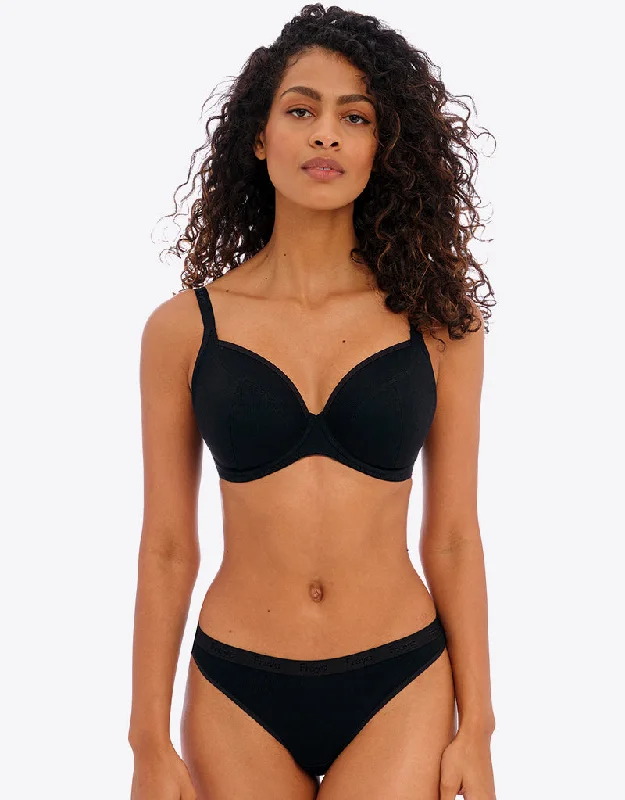 Freya Chill Plunge Bra Black