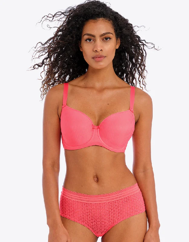 Freya Idol Moulded Balcony Bra Sunkissed Coral