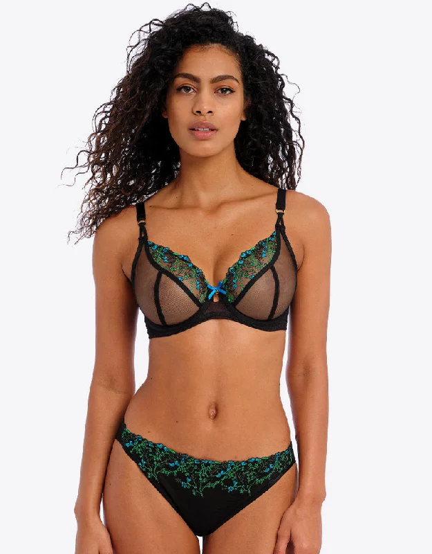 Freya Show-Off Plunge Bra Black