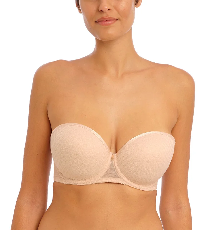 Freya Tailored Strapless Molded Underwire Bra (401109) - Natural Beige