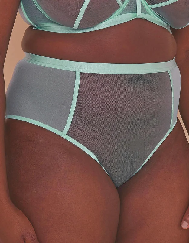 Gabi Fresh x Playful Promises Misha Strappy Brief Turquoise Green