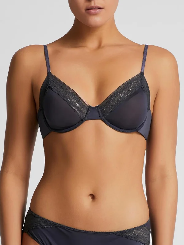 Geo Balconette Underwire Bra