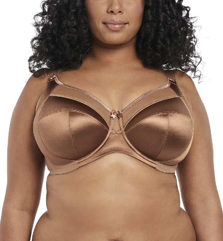 Goddess Keira Support Underwire Bra (6090) - Cinnamon