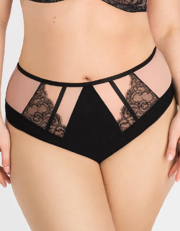 Gorsenia Black To Black Full Brief Black