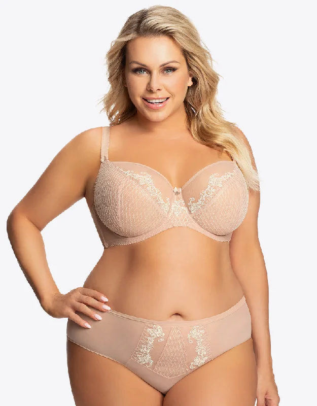 Gorsenia Blanche Balconette Bra Powder Rose