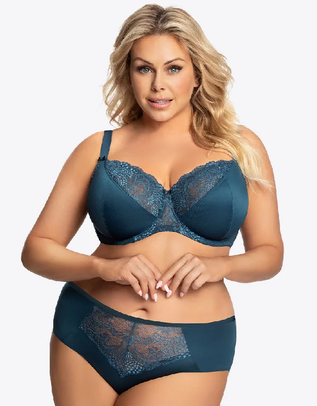 Gorsenia Rita Balconette Bra Sea Blue