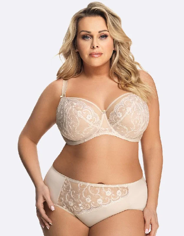 Gorsenia Roma Balconette Bra Beige