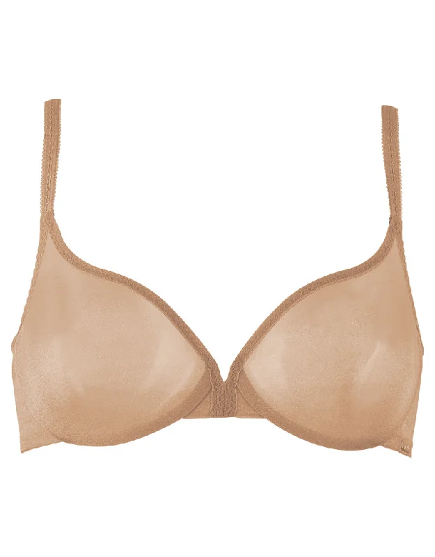 Gossard Glossies Sheer Bra Latte