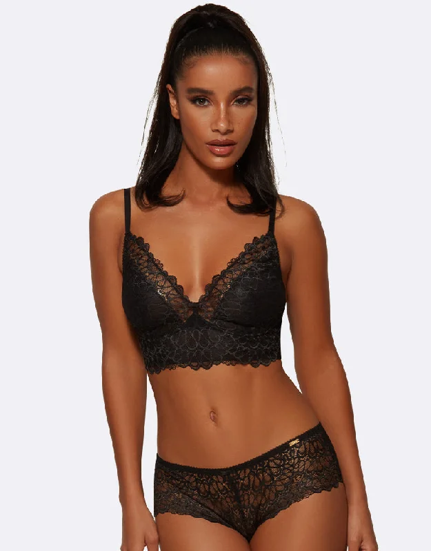 Gossard Swirl Bralette Black