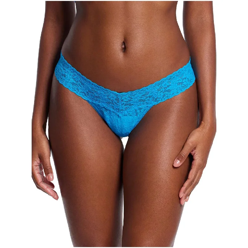 Hanky Panky Low Rise Thong In Ocean Eyes Blue