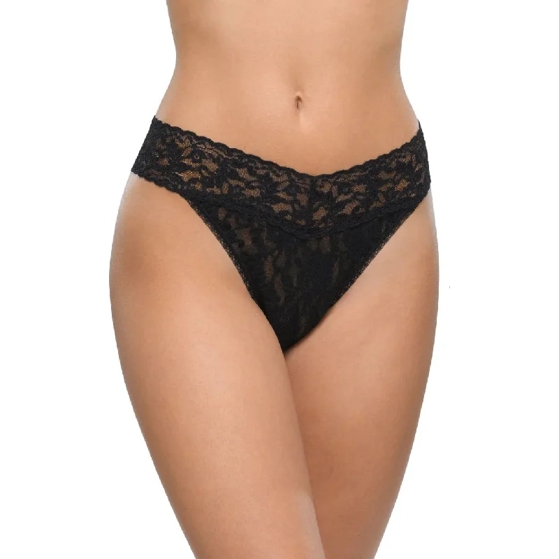 Hanky Panky Original Rise Thong in Black