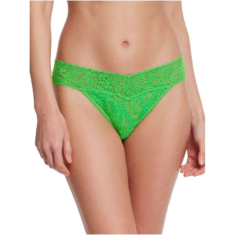 Hanky Panky Original Rise Thong in Four Leaf Clover Green