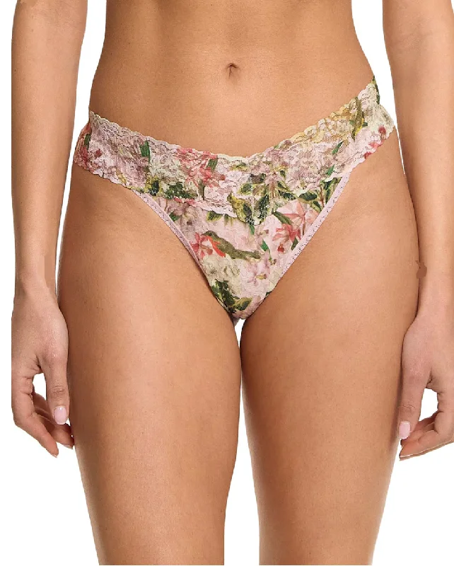 Hanky Panky Printed Oringinal Wrapped thong in French Garden