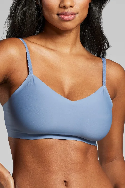 Invisible V-Neck Non-Padded Bra