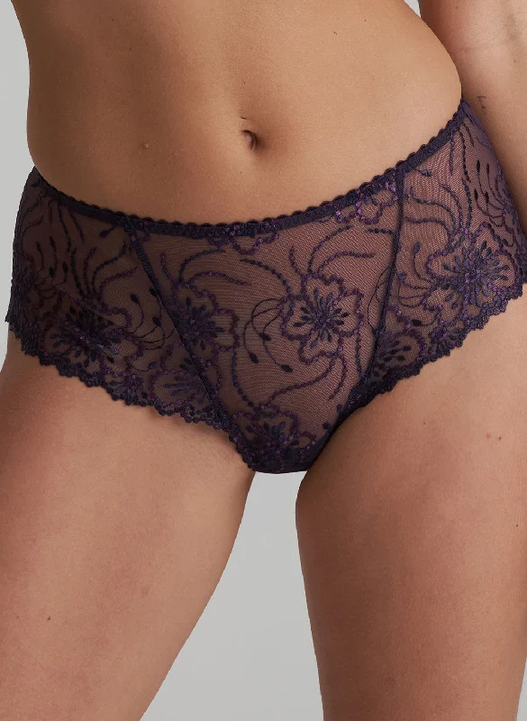 Jane Amethyst Luxury Thong